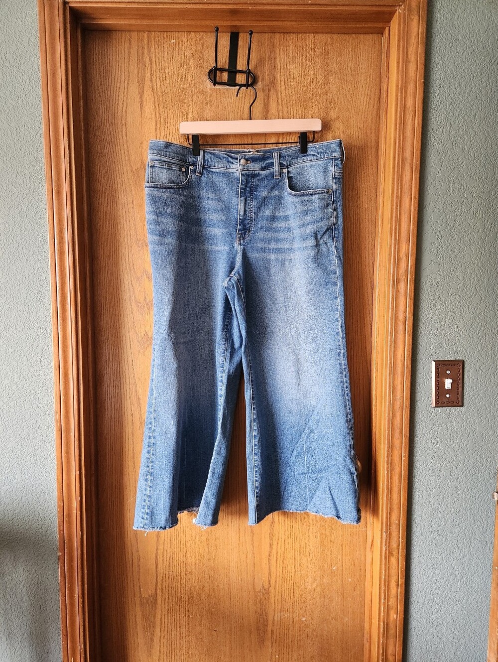 Madewell Flared Wide Leg Jean